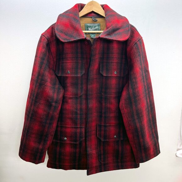 **RARE** Woolrich Classic Hunt Coat | Buffalo Check | Size L - Picture 4 of 11